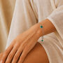 Green Onyx Chain Bracelet, thumbnail 2 of 3