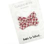 Red Gingham School Hair Bow Set, thumbnail 1 of 2