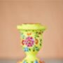 Hand Painted Kashmiri Candlestick, thumbnail 6 of 7