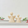 Beige Angel Candle And Angel Gift, thumbnail 9 of 10