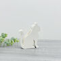 White Cat Candle Holder Cat Gift, thumbnail 2 of 8