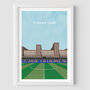 Football Stadium Minimalist Art Print Gift Request Any Stadium, thumbnail 7 of 12