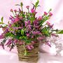 Vermicelli Flower Basket Wreath, thumbnail 4 of 7