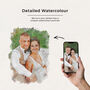 Personalised Wedding Portrait, Wedding Gift, thumbnail 5 of 8