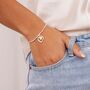 Just To Say Bracelet Gift, Just To Say Best Wishes Heart Charm Bracelet Gift, thumbnail 2 of 3