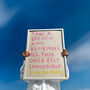Take A Breath Positive Quote Hand Painted Art Print, thumbnail 3 of 3