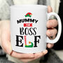 Personalised Funny Elf Mug – Ideal Stocking Filler And Secret Santa Gift, thumbnail 2 of 8