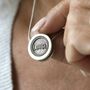 Name Echo Necklace, thumbnail 5 of 9