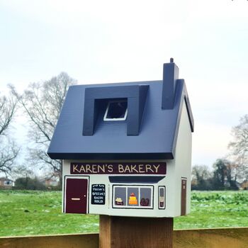 Bakery Personalised Bird Box, 2 of 8