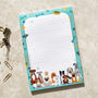 Cute Dog Breeds A5 Notepad, thumbnail 3 of 8