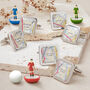Dad's Favourite Place Football Stadium Map Cufflinks, thumbnail 2 of 8