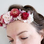 Flower Headband Of Dried Flowers, thumbnail 2 of 5
