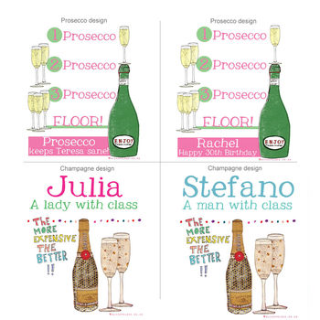 Personalised Prosecco Apron, 3 of 7