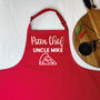 Adult And Child Personalised Pizza Chef Apron Set, thumbnail 4 of 6