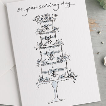 'On Your Wedding Day' Card, 2 of 3