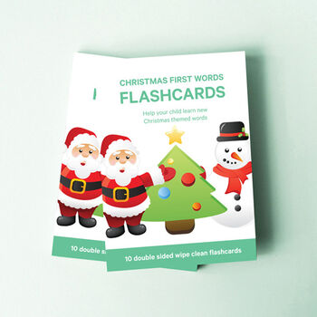 Christmas First Words Flashcards, 2 of 3
