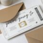 Simple Boarding Pass Holiday Surprise Gift Ticket, thumbnail 2 of 4