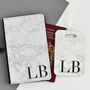 Personalised Marble Passport Cover, thumbnail 5 of 6