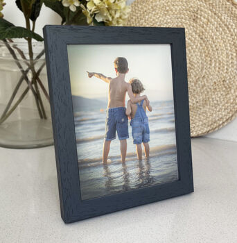 Personalised Photo Gift With Dark Grey Frame, 5 of 6