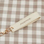 Personalised Mama Neutral Oyster Keyring, thumbnail 1 of 3
