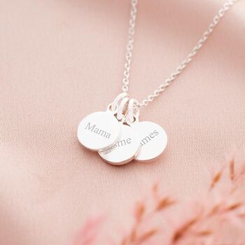 Elizabeth Sterling Silver Personalised Name Necklace, 6 of 11