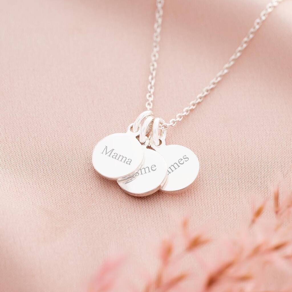 Elizabeth Sterling Silver Personalised Name Necklace By Bloom Boutique