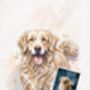 Dog Portrait, thumbnail 2 of 4