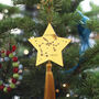 Gold Star Sign Astrology Christmas Tree Bauble, thumbnail 7 of 9