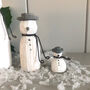 Christmas Wooden Snowman Family, thumbnail 4 of 7