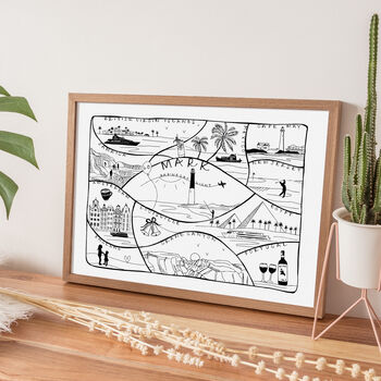 Personalised 60th Birthday Favourite Memories Print, 3 of 8