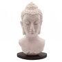 Glowing Buddha Head Lamp With Stand, thumbnail 4 of 9