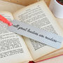 'All Great Leaders Are Readers' Metal Bookmark, thumbnail 2 of 8