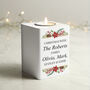 Personalised Christmas Wooden Tealight Holder, thumbnail 3 of 3
