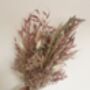 Blush Hydrangea Dried Flower Bouquet, thumbnail 2 of 6