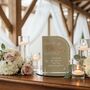 Modern Arch Wedding Memorial Acrylic Sign, thumbnail 1 of 12