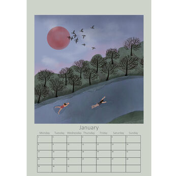 The 2024 Swim Wild Calendar, 2 of 12