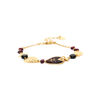 Agate And Gold Plated Bracelet, thumbnail 2 of 3