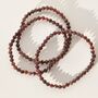 Birthstone Crystal Bracelet Gift January Garnet, thumbnail 4 of 5