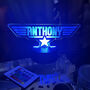 Top Gun Themed LED Neon Changing Night Light, thumbnail 2 of 3