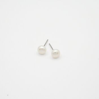 Bridesmaid Gift Pearl Earrings With Bridesmaids Card, 6 of 6