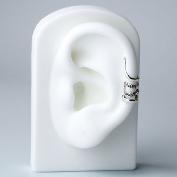 Sterling Silver Snake Ear Cuff, 2 of 5