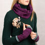 Soft Knitted Fair Isle Lambswool Snood, thumbnail 9 of 12