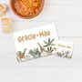 Personalised Kids Zoo Animals Placemat Set, thumbnail 1 of 4