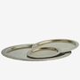 Hand Hammered Aluminuim Trays Three Sizes: 58cm, 42cm And 28cm, thumbnail 2 of 4