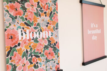 Bloom 2x A3 Print Set Blush/ Wall Decor/ Wall Art, 5 of 7