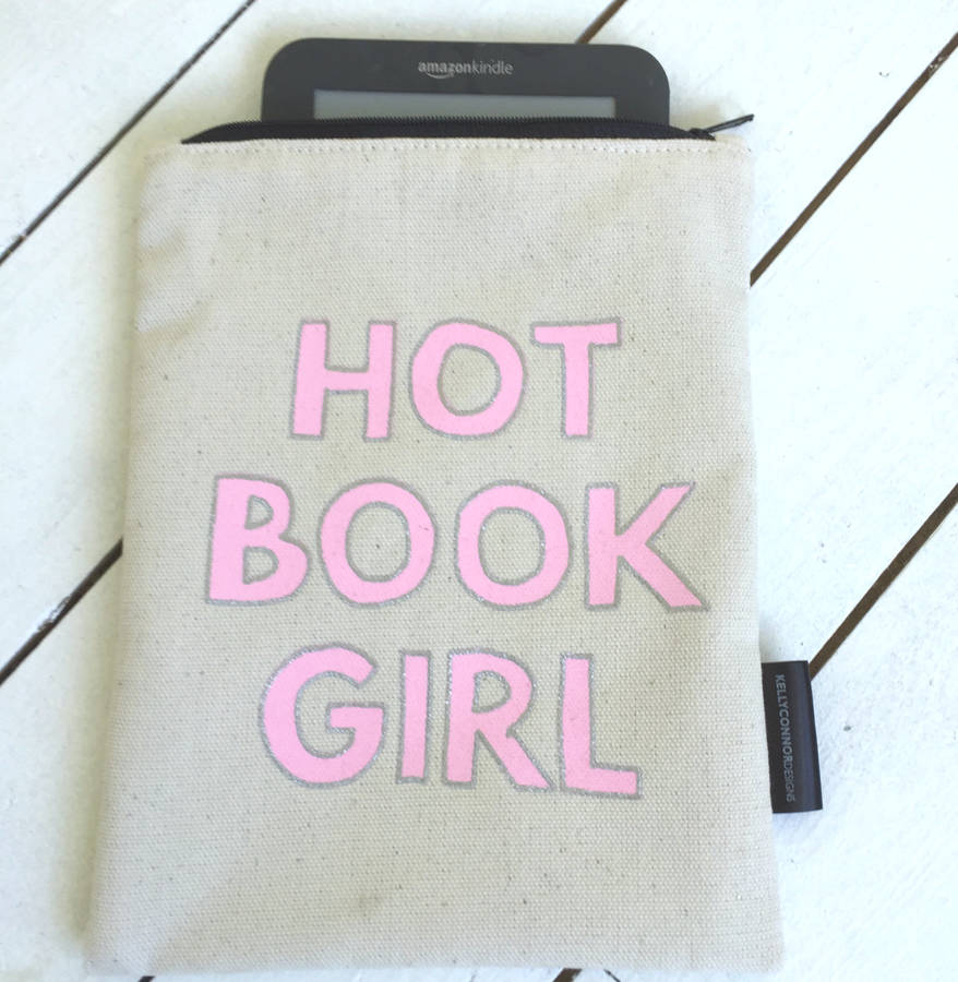 'Hot Book Girl ' Kindle Cover By Kelly Connor Designs