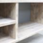 Reclaimed Wood Media Unit With Hairpin Legs, thumbnail 3 of 6