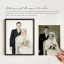 Personalised Father’s Day Gift From Photo, Custom Portrait For Dad Or Grandad, thumbnail 12 of 12