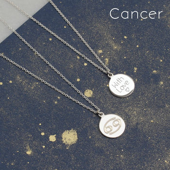 Sterling Silver Personalised Zodiac Necklace, 6 of 12