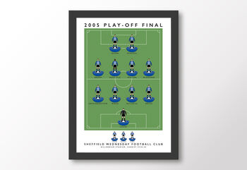 Sheffield Wednesday 2005 Play Off Final Poster, 8 of 8